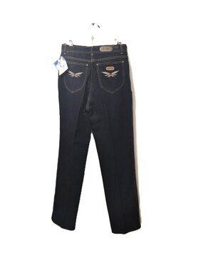 VTG Gitano Jeans Orit Corp Hong Kong Straight Leg NOS Wings Embroidery Normcore